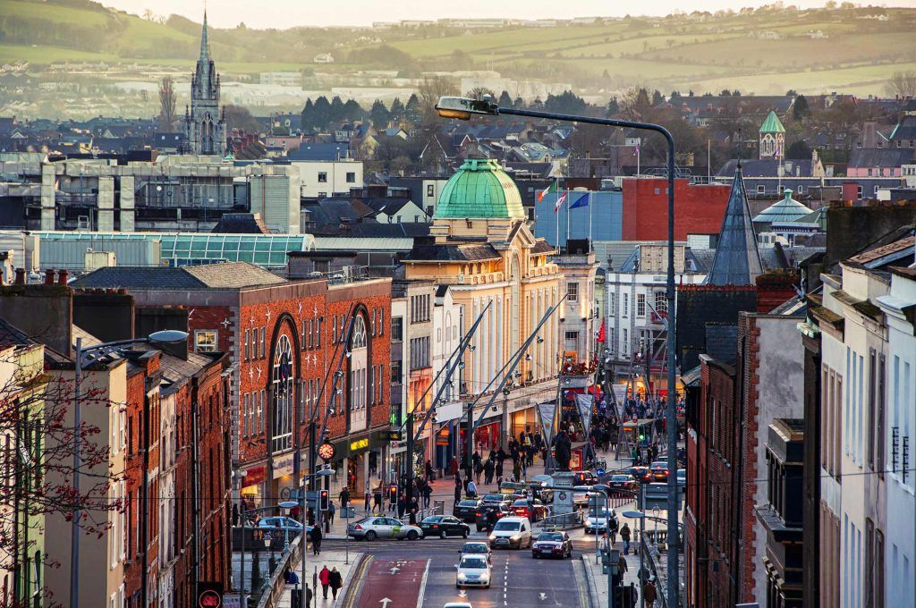 Cork é a segunda maior cidade da Irlanda. 