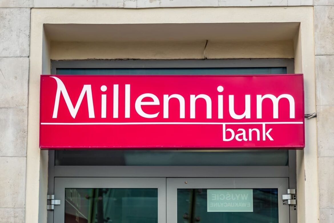 Imagem da fachada do Banco Millennium