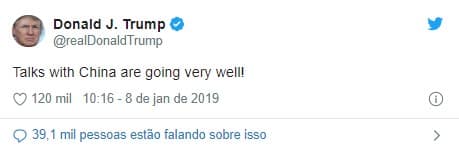 O Presidente Trmp alfinetou o Fed e o governo de Barack Obama.