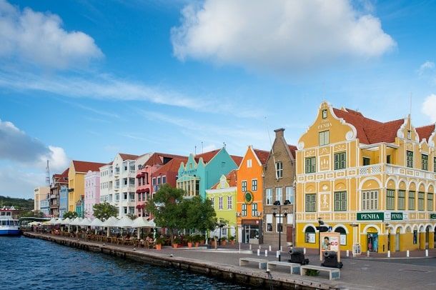 A ilha caribenha de Curaçao é um dos países considerados pela Receita Federal como um paraíso fiscal.