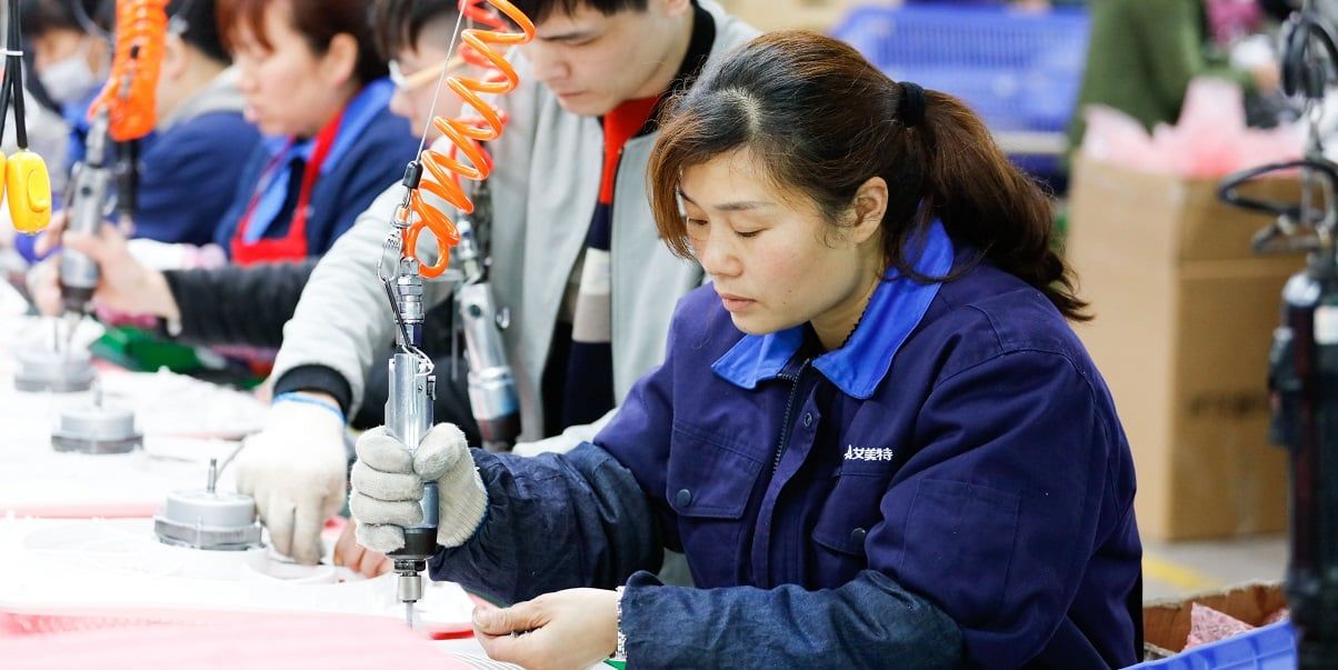 Dados divulgados mostram que o desempenho da indústria da China é o pior da história