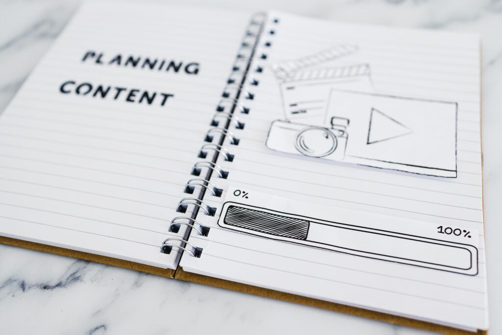 Запланировать контент. Content planning.