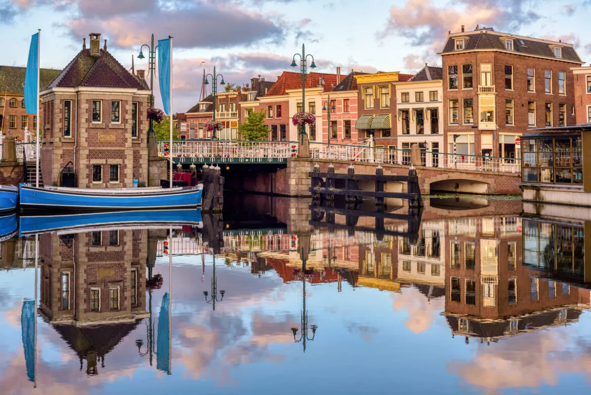 Cidade representando como morar na Holanda.