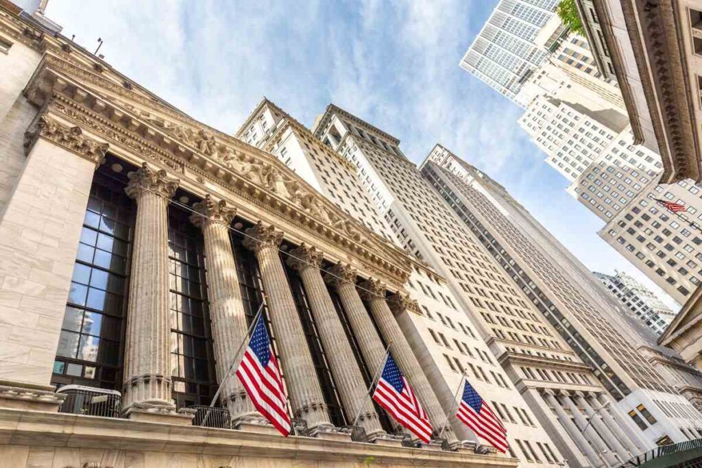 Entrada da Nasdaq, uma das maiores bolsas de valores do mundo.