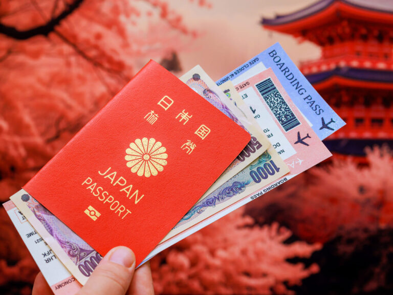 Alguns documentos para entrar no Japão são necessários durante a viagem