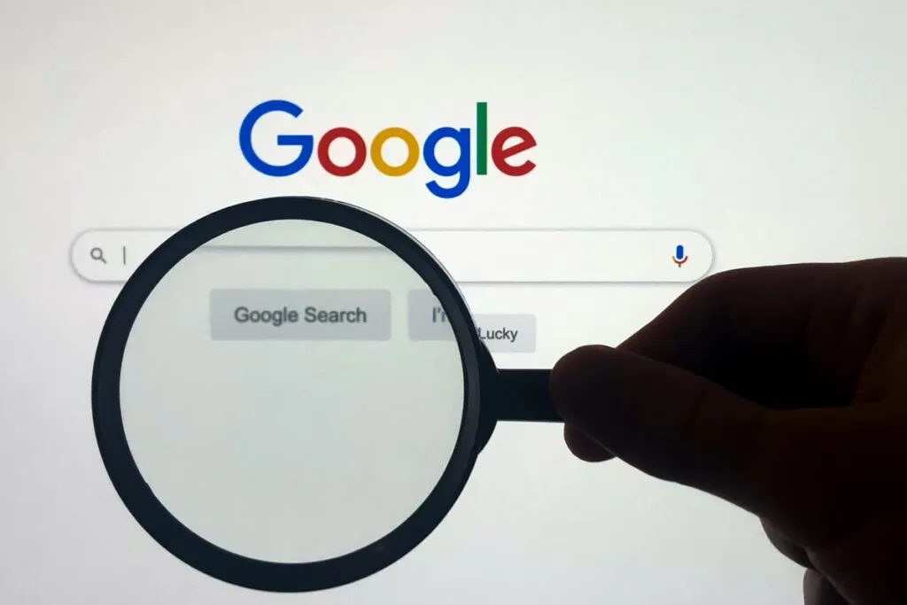 Barra de pesquisa do Google.