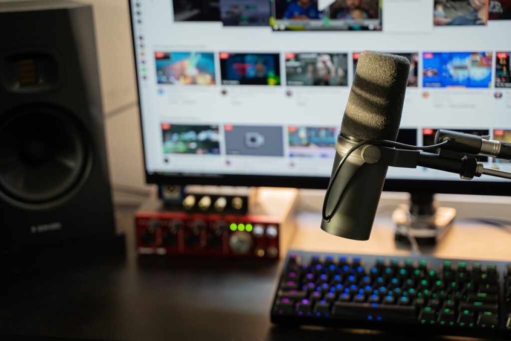 equipamentos para gravar uma gameplay no YouTube