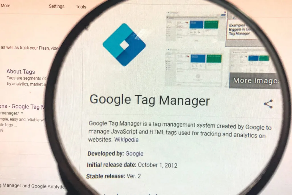 Imagem mostra como criar um Google Tag Manager