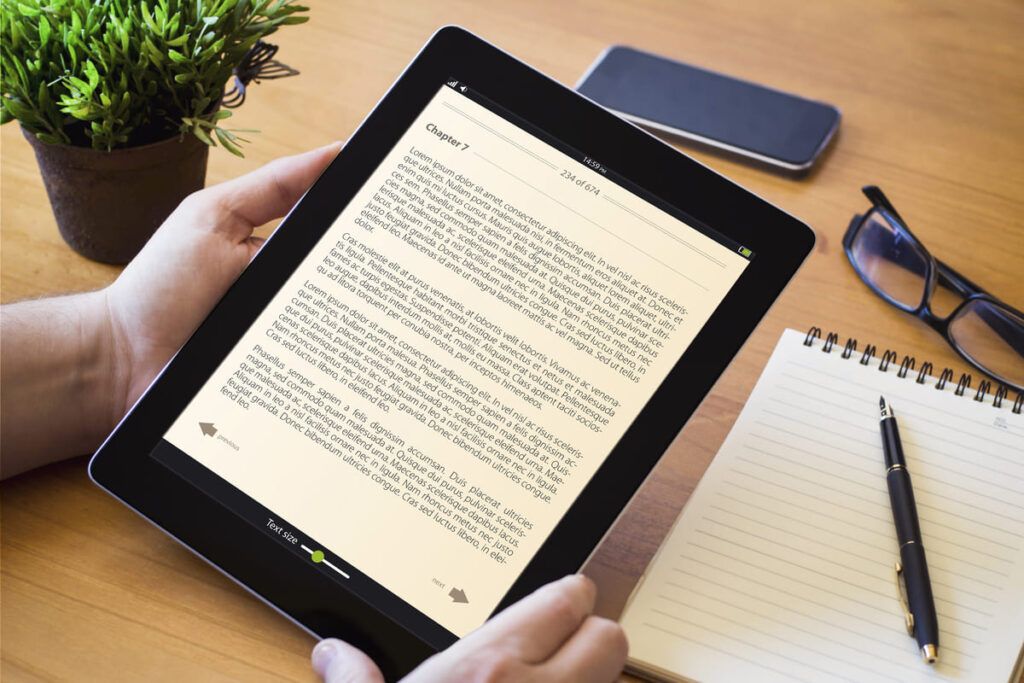 Ferramentas do app Kindle auxiliam a leitura de pessoas com Baixa