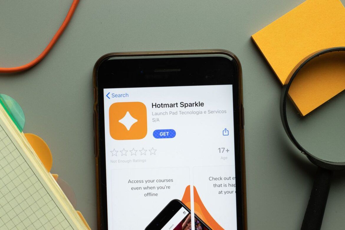 Aplicativo da Hotmart Sparkle está disponível nas lojas online