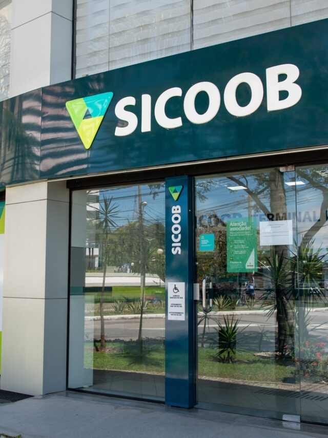 Foto de fachada do Banco Sicoob