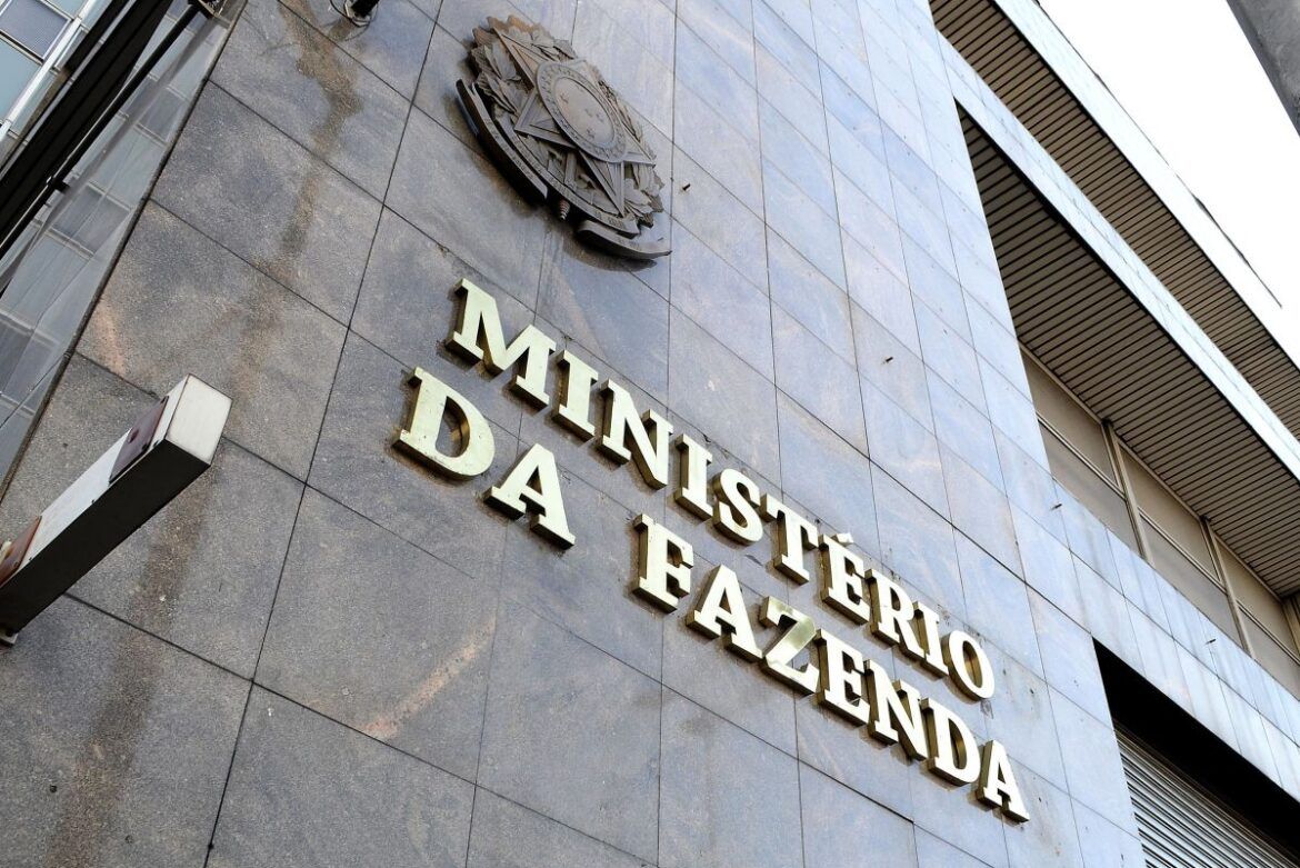 Fachada do Ministério da Fazenda, em Brasília.