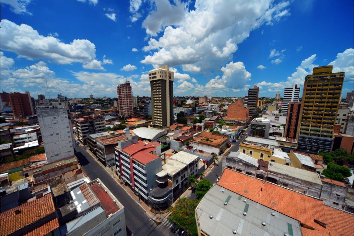 Cidade de Assunção para falar sobre o custo de vida no Paraguai.