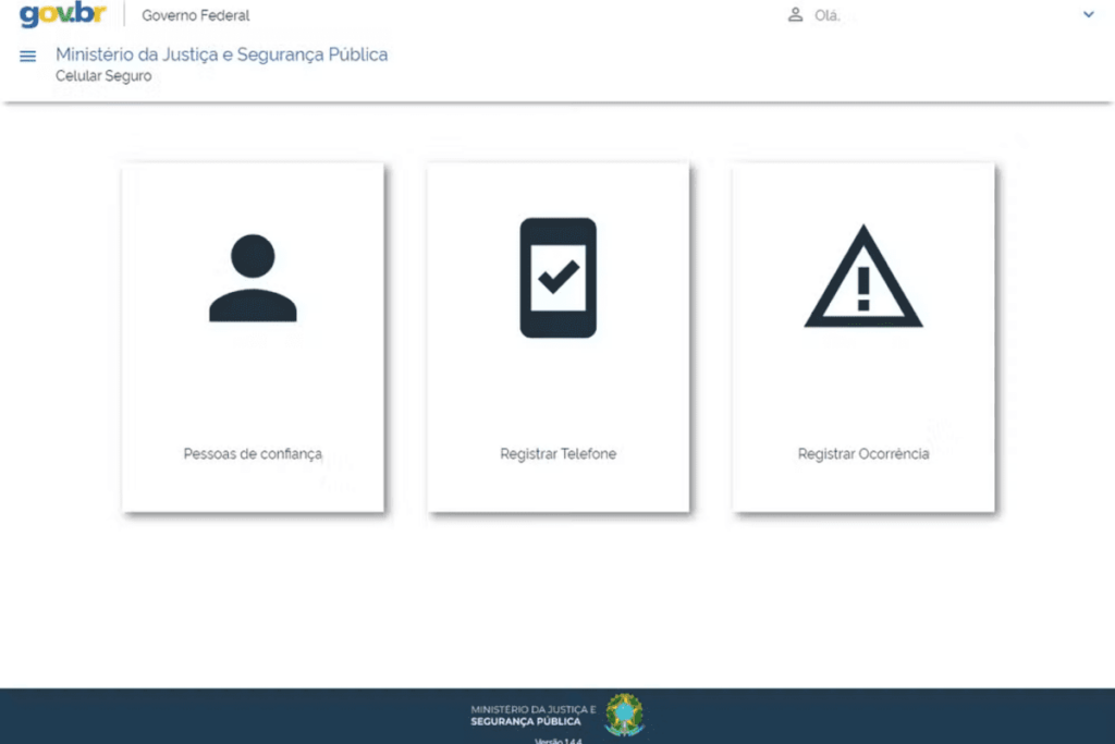Como usar o aplicativo Celular Seguro do GOV e bloquear o smartphone