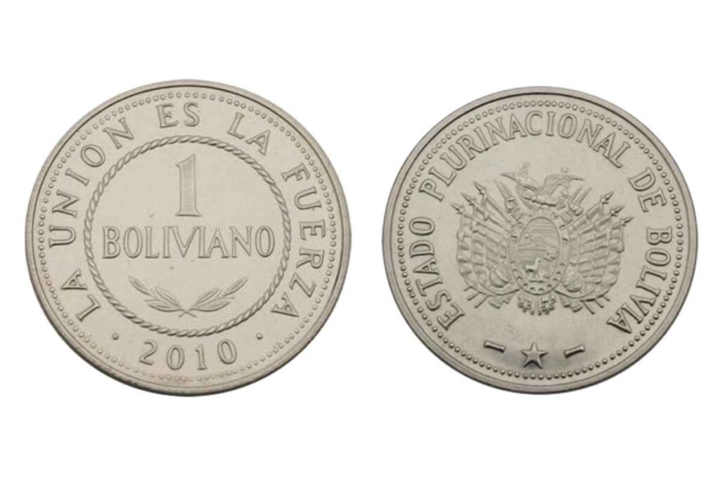 Moeda de 1 boliviano