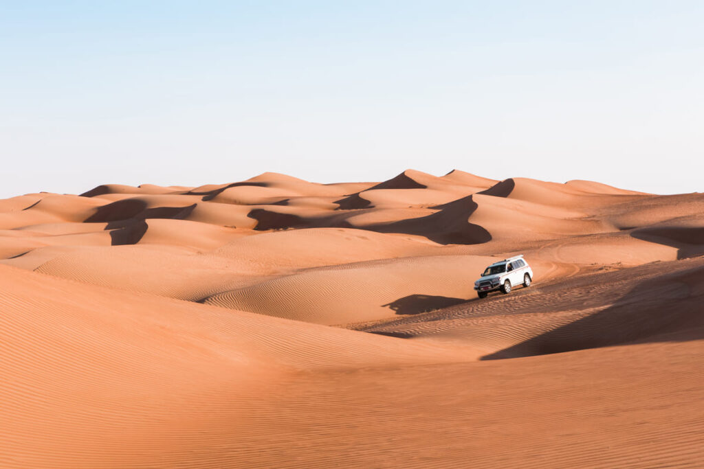 Deserto de Wahiba, em Omã