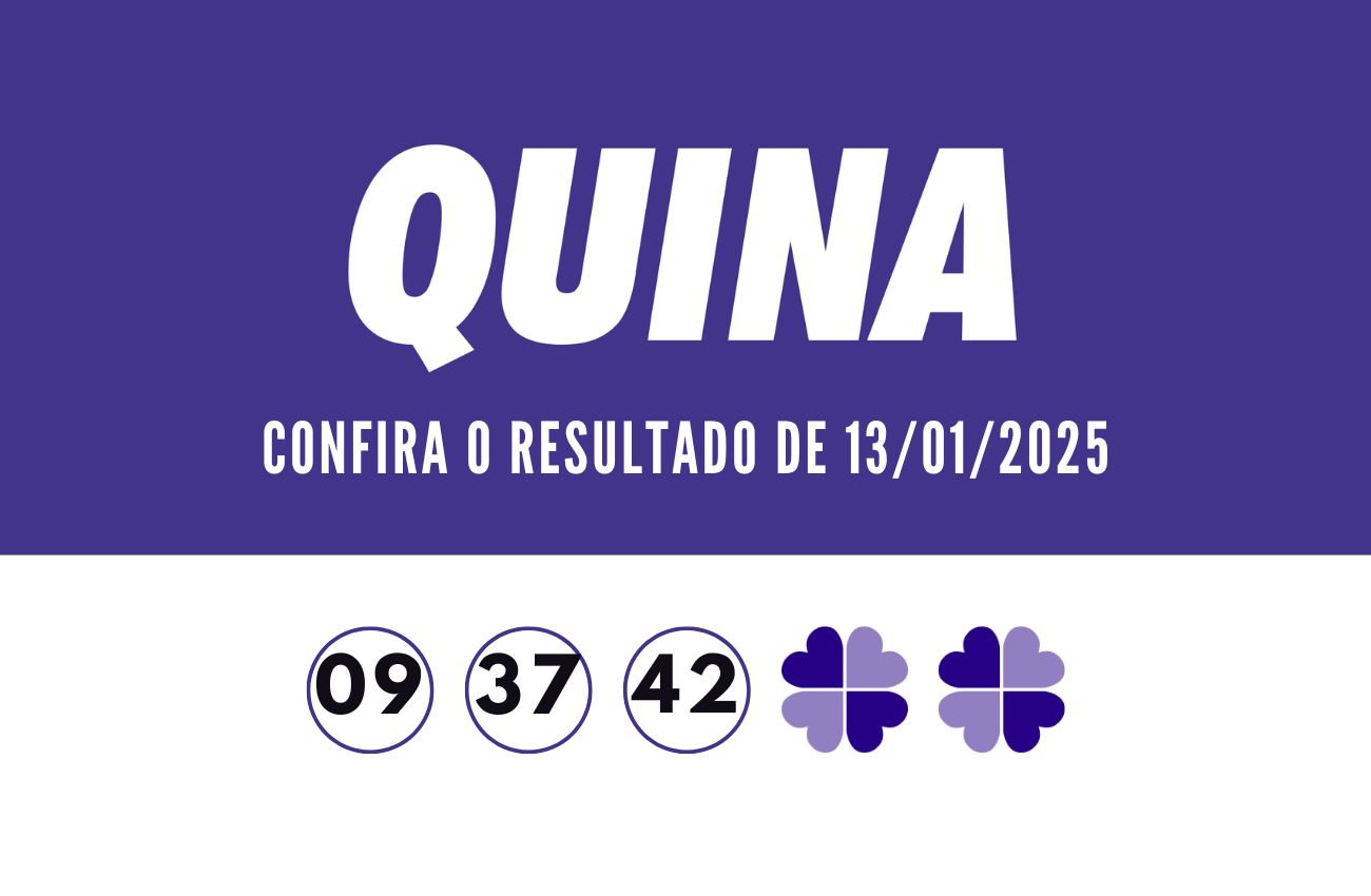 Resultado Quina 6630: confira o resultado de hoje, segunda (10)