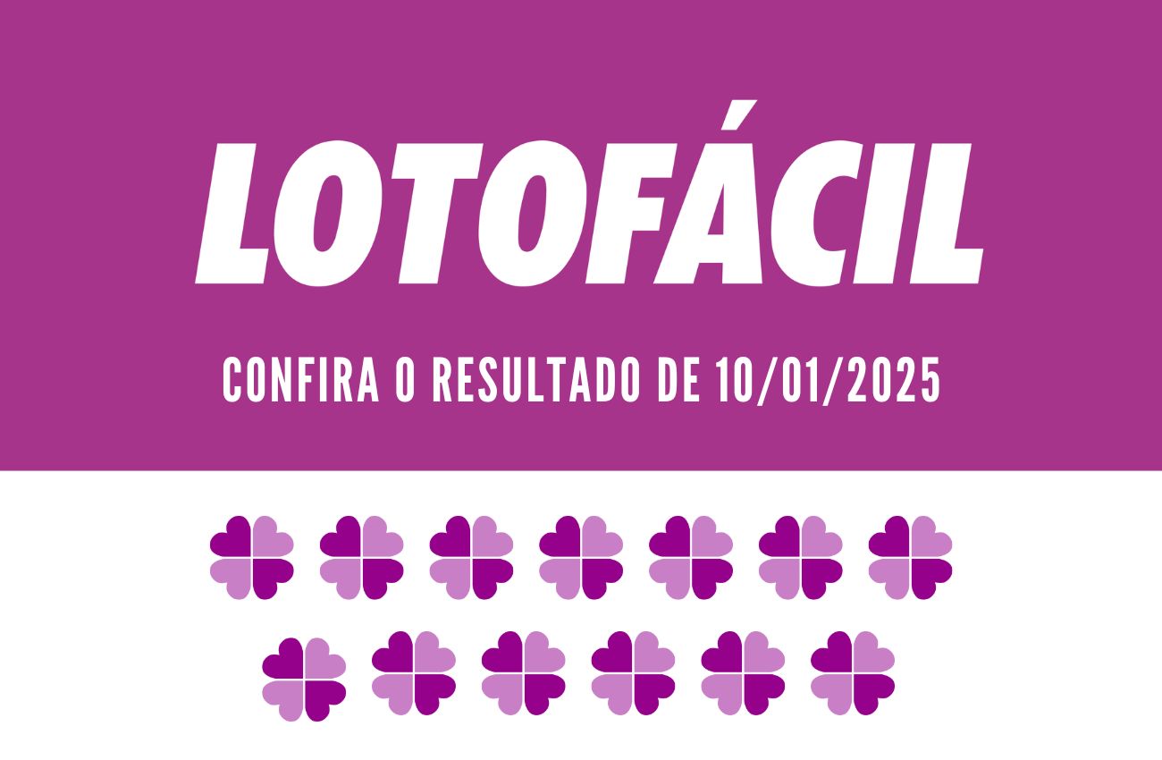 Resultado Lotofácil 3290: veja resultado de hoje, sexta (10)