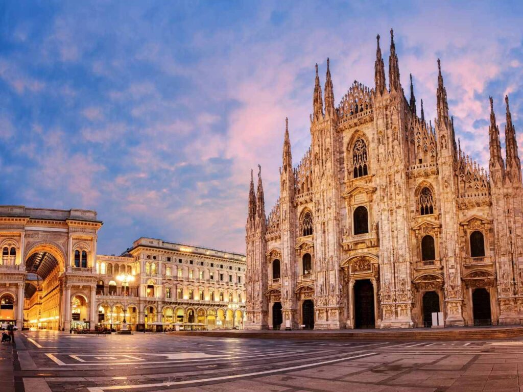 Piazza Duomo na Itália