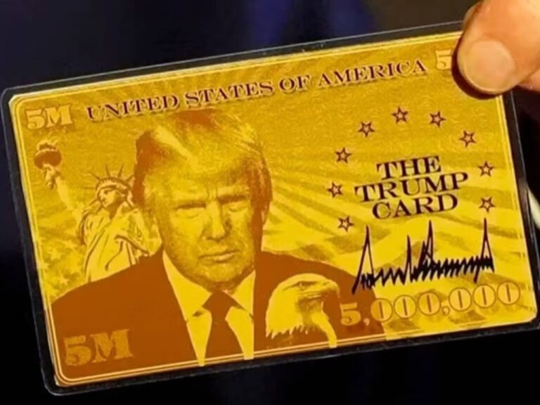 Gold Card norte-americano por US$ 5 milhões