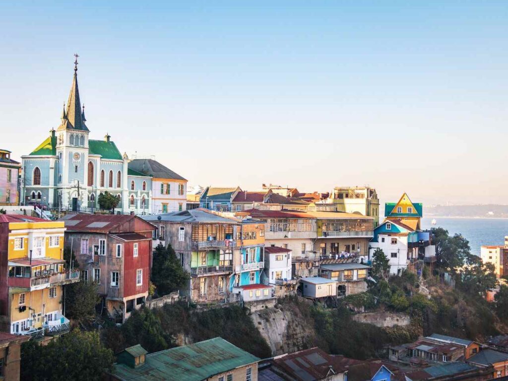 Valparaíso, destino de turismo no Chile.