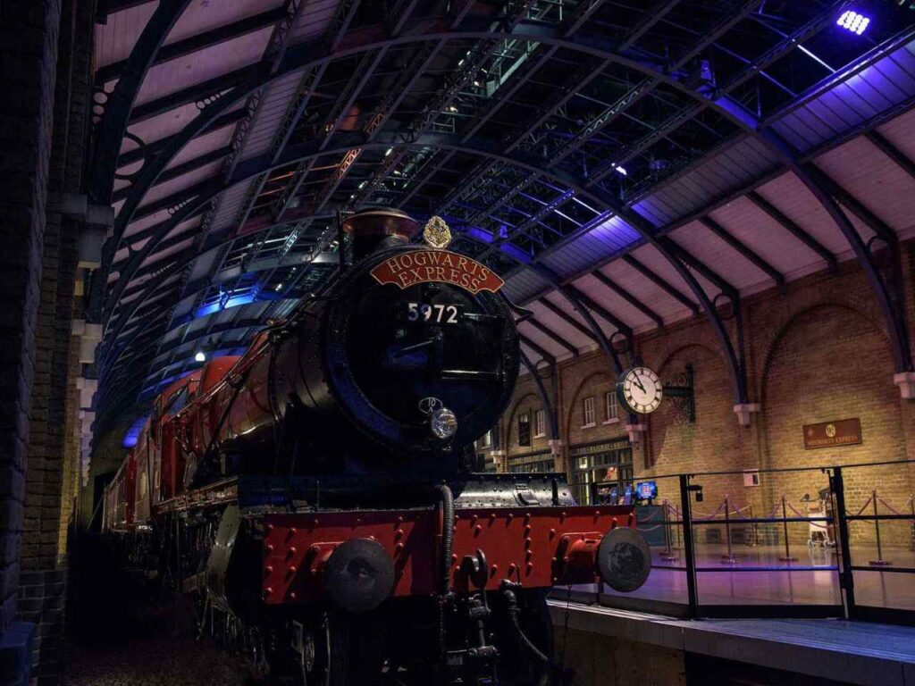 Expresso de Hogwarts no Studio Harry Potter Londres