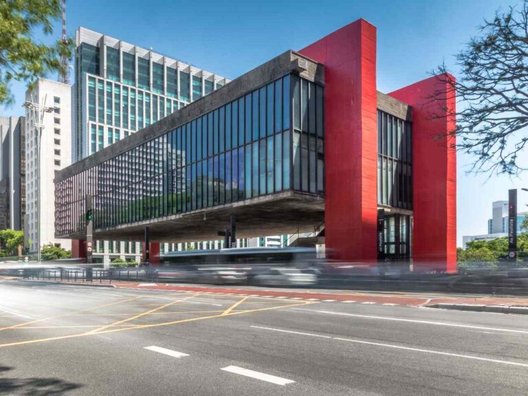 MASP um dos museus em São Paulo mais famosos.