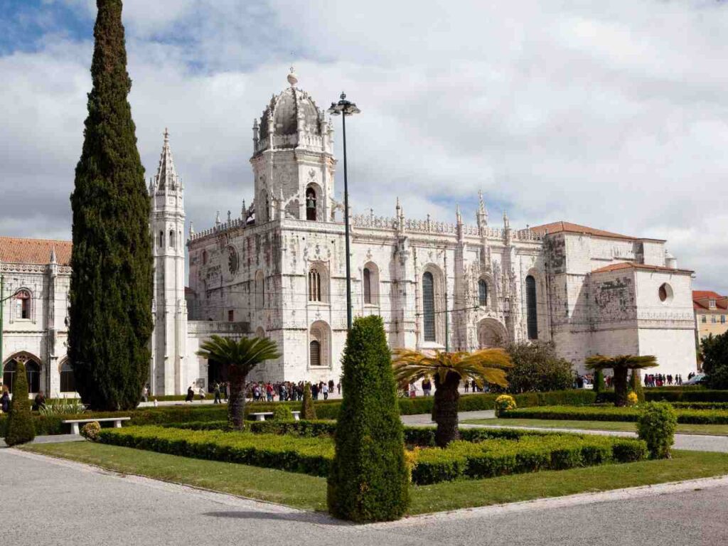 Entrada do Mosteiro dos Jerónimos em Lisboa