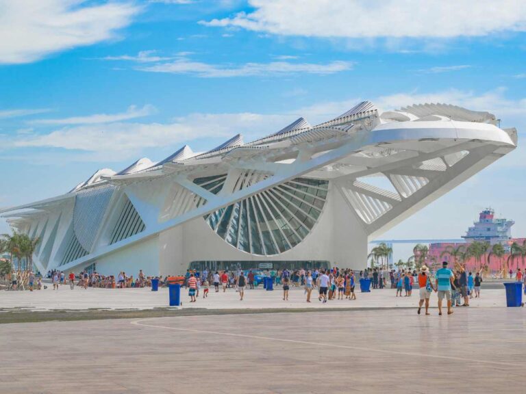 Museu do Amanhã um dos museus no Rio de Janeiro