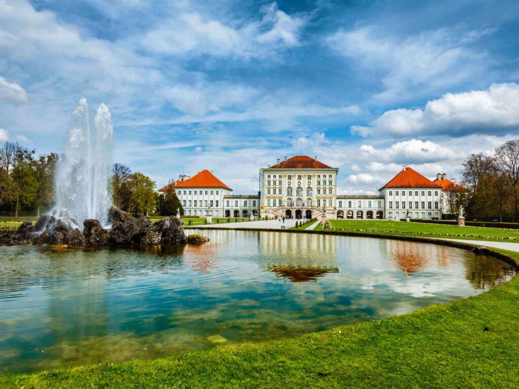 Entrada do Palácio de Nymphenburg,