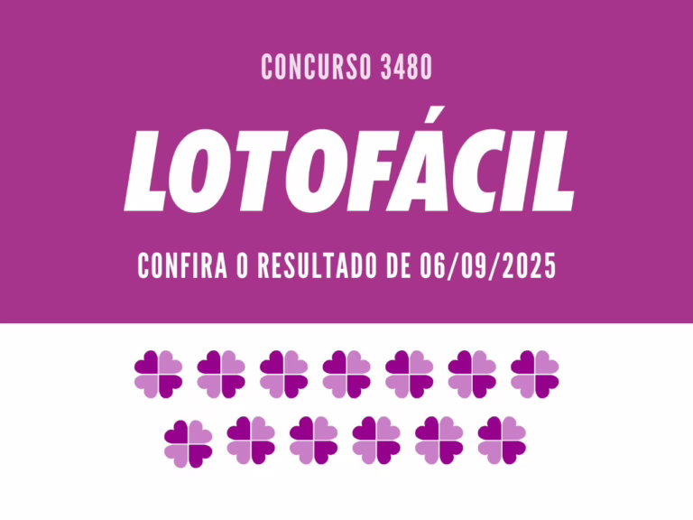 Lotofácil 3480