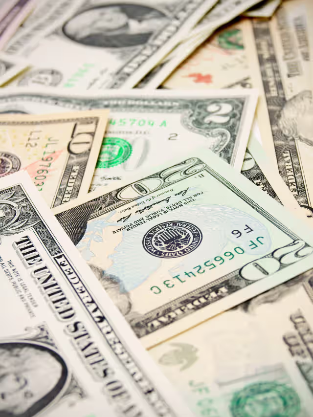 Diversas Notas de Dolares