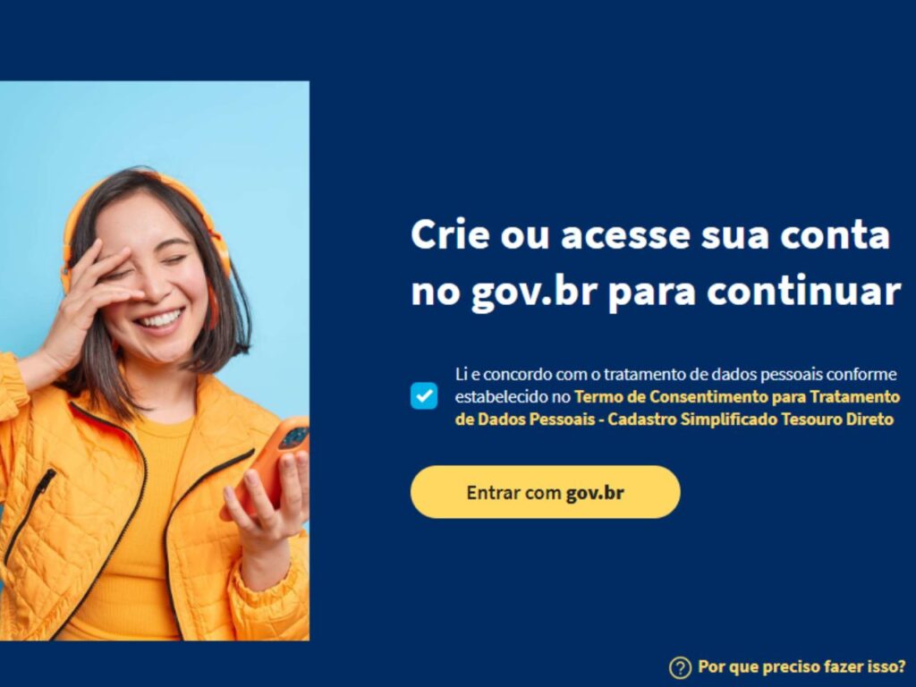 Primeiro passo para investir no Tesouro Renda+