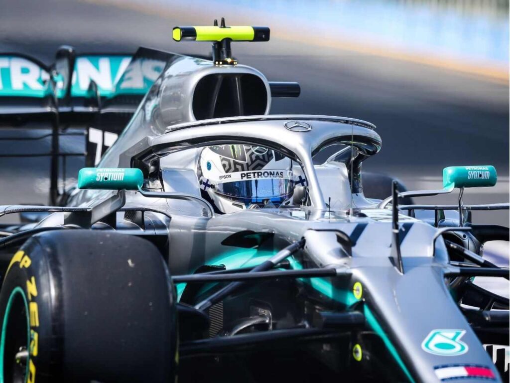 Carro da Mercedes na F1