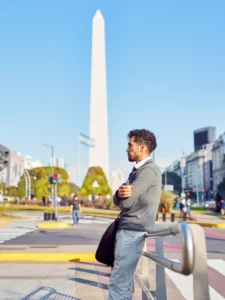 Obelisco de Buenos Aires, principal cartão-postal da capital argentina.